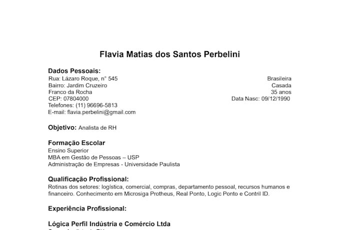 gestao de pessoas e processos
